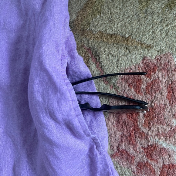 J. Jill Love Linen Shift Dress – Lavender, Medium Petite - Picture 6 of 8